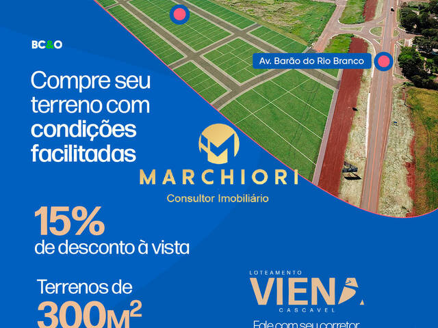 #120 - Terreno para Venda em Cascavel - PR - 2